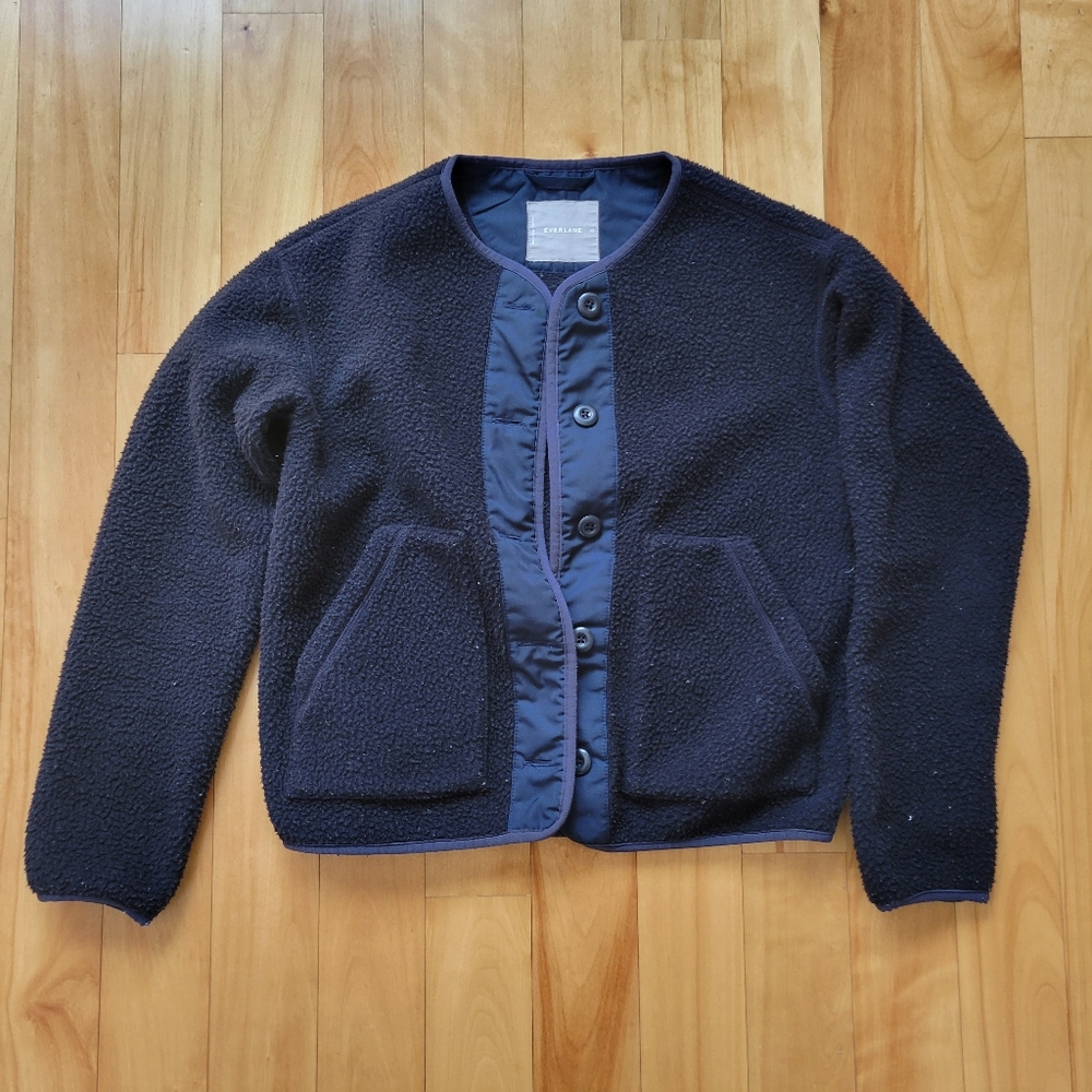 Everlane Fleece Boxy Jacket